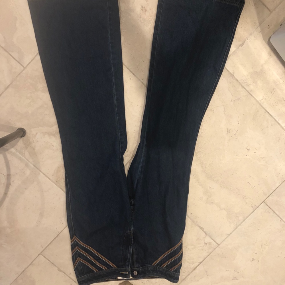 Over the rainbow flare jeans free people